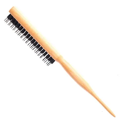 Teasing Back Combing Hair Brush Volume Styling Natural Backcomber Updo Extension • £4.99