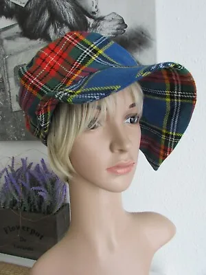Ladies Tartan  Hat  ~  Size Regular • £8.99