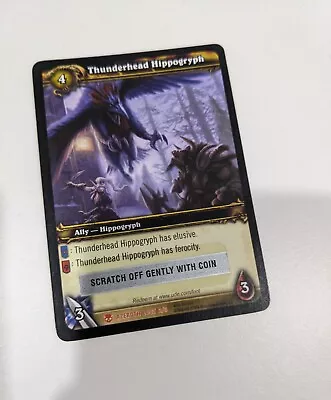 Thunderhead Hippogryph - Wow TCG Loot Card • $70