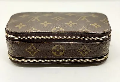 LOUIS VUITTON Monogram Trousse Blush PM Cosmetic Pouch / C200-23248 • $379