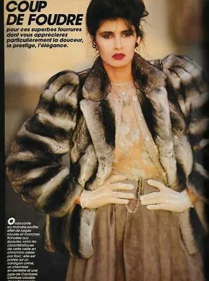 L'officiel 1982  Furs  Grace Kelly Joan Severance Jacki Adams Pelze Fourrures • $69.90
