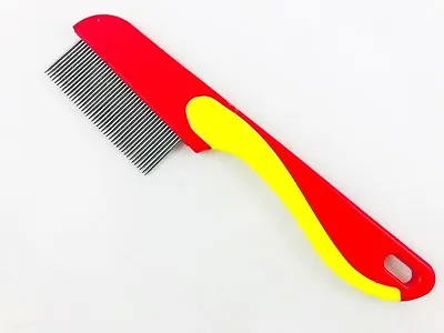 Stainless Steel Hair Comb Handl Brush Remove Lice Ticks Kids Nit Peine De Piojos • $6.75