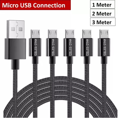 USB Micro Sync Charging Cable For Samsung Galaxy Tab 4 10.1  (2014) T530 • £2.89