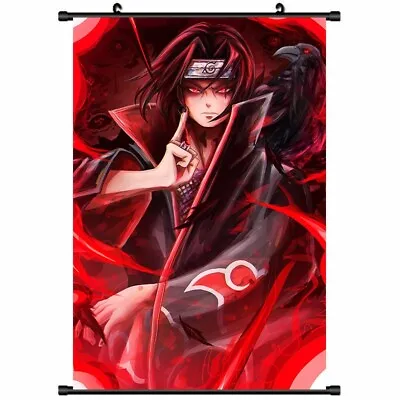 Itachi Uchiha Anime Wall Scroll Poster With Hanger Manga Picture Canvas Print • $27.48