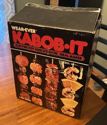 Brand New Vintage Wear Ever KABOB IT Model 74000 Shish Kabob NEW Just Opened BOX • $89