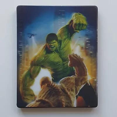 *RARE* The Incredible Hulk Zavvi Excl. Lenticular Blu-Ray Steelbook OOP MINT! • £0.99