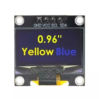 0.96  I2C IIC 128X64 LED OLED LCD Display Arduino Yellow Blue Color SSD1315 US • $4.40