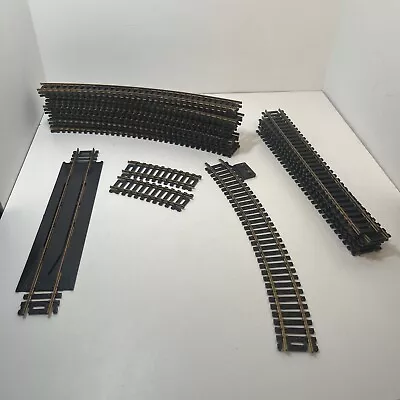 Lot Of Atlas H.O. Scale Train Tracks: 18 R Tracks Rerailer 9  Tracks Etc. • $19.95