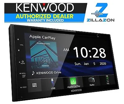 Kenwood DDX57S Double DIN Apple Carplay & Android 6.8  DVD/CD In-Dash Receiver • $319