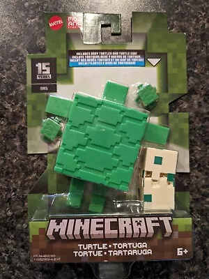 Minecraft 15 Years TURTLE Figure With BABY TURTLES & Egg • $24