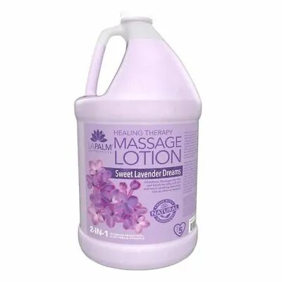 La Palm Healing Therapy Massage Lotion Sweet Lavender Dreams One Gallon • $31.59