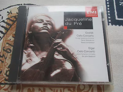 Jacqueline Du Pre Dvorak Cello Concerto Elgar Cello Concerto 1995 Emi Classics • £6