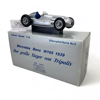 CMC Mercedes Benz W165 1939 Limited Edition Serial #1598 1:18 - Mint • $269.95