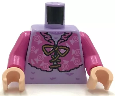 Lego New Lavender Minifig Torso Dark Pink Jacket Candies Over Lavender Sweater • $1.99