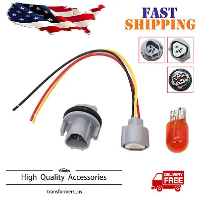 For Nissan Toyota 4Runner Lexus Headlight Turn Signal Bulb Socket Wire Harness • $13.29