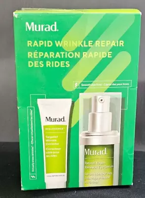 Murad Rapid Wrinkle Repair Set-Targeted Wrinkle Corrector&Retinol Youth EyeSerum • $38.75