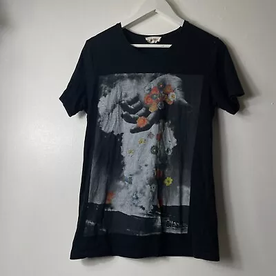 Diesel Size S Small Black Hand Of God Graphic T-Shirt Tee Men's Men Industries • £15