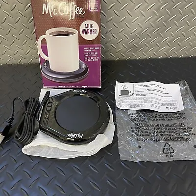 MR.COFFEE Mug Cup Warmer For Office/Home Use Teas Hot Beverage Soup NEW IN BOX • $16.95