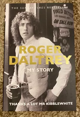 Roger Daltrey Hand Signed Book My Story Autograph Verified COA The Who - RARE • £9.99