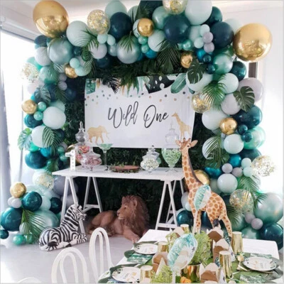 $11.99 • Buy Balloon Arch Garland Kit Baby Shower Wedding Birthday Party Jungle Decor 167PCS 