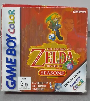 Legend Of Zelda: Oracle Of Seasons (Game Boy Color 2001) • £105