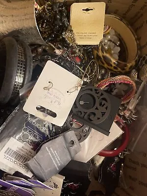 Huge Vintage To Now Jewelry Lot - Broken And Junk - Great For Craft 10 Lbs • $29.99