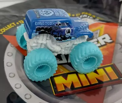 Grave Digger Monster Jam Truck Mini Series 8 Toy SpinMaster Micro Opened Diecast • $12