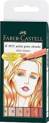 Faber Castell Pitt Artist Markers Light Skin Tones Brush Tip New #167162 • $11.95