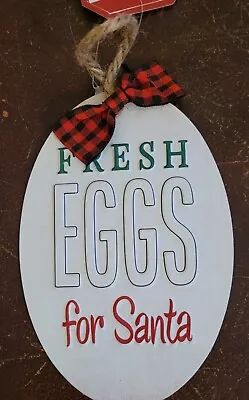 Christmas Red Shed Chicken Humor SM Metal Sign • $5