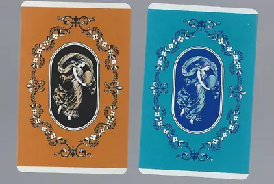 Ladies Silhouette X 2 Vintage Swap Playing Cards • $2