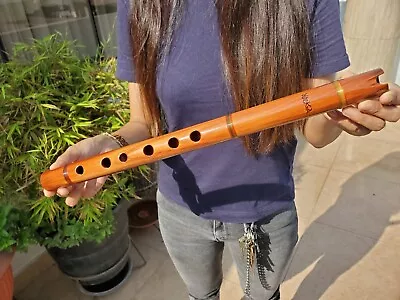 Native American Style Flute End-blown  Quena Wood Tuned G 440-hz • $47