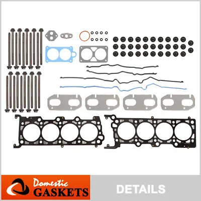 Fits 95-04 Lincoln Mercury Ford Mustang 4.6L DOHC INTECH Head Gasket Set Bolts • $119.28