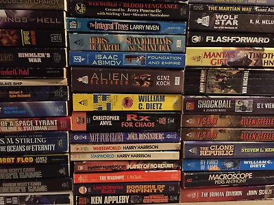 Science Fiction Build Your Own Paperback Lot You Choose The Books! SF • $3