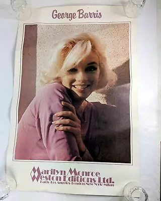 Vtg 1982 Marilyn Monroe “Always Yours” By George Barris Poster 23  X 35  • $65