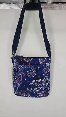 Vera Bradley Iconic Rfid Mini Hipster 22158-p05 Fireworks Paisley Cotton Flowers • $39.95