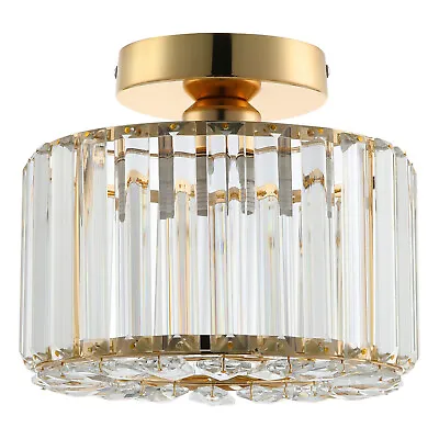 Ceiling Lampshade Pendant Light Shade Acrylic Crystal Easy Fit Chandelier Modern • £25.95