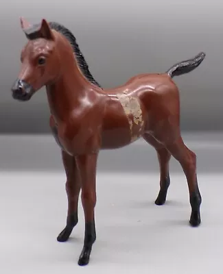 1960s Vintage MARX Toys JOHNNY WEST Thundercolt HORSE Cowboy PONY Brown Western • $10