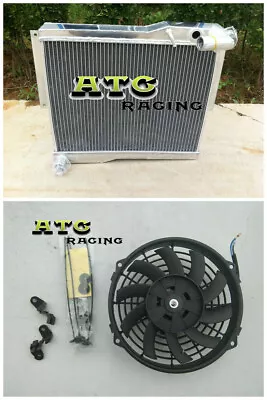 Aluminum Alloy Radiator & FAN For MG MGB GT/ROADSTER 1977-80 1977 1978 1979 1980 • $125