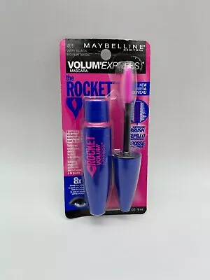 Maybelline Volum' Express The Rocket Washable Mascara 401 VERY BLACK 0.3 Fl Oz  • $7.88