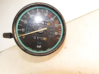Vintage Nippon Seiki 90 Mph Speedometer 1066 Motorcycle • $17.99