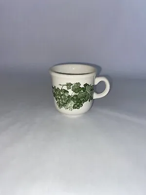 Ceramica Quadrifoglio Green Grapes 3” X 3” Tea Cup • $5