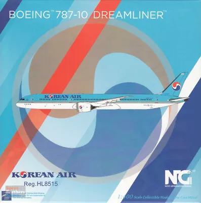 NGM56022 1:400 NG Model Korean Air B787-10 Reg #HL8515 (pre-painted/pre-built) • $75.99