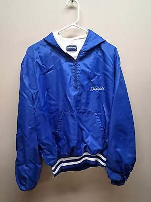 Vintage WESTFIELD VARSITY CHEERLEADING Adult Large Pullover Jacket • $49.99