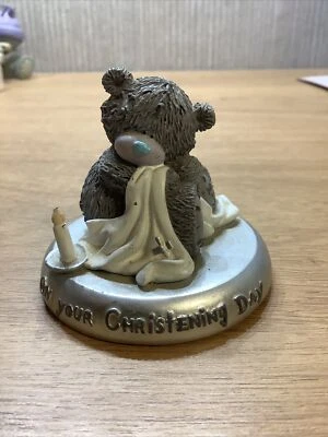 £7.95 • Buy Me To You Bear Figurine Ornament Tatty Teddy Cake Topper Your Christening Day