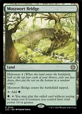 MTG Mosswort Bridge NM-Mint Commander: The Lost Caverns Of Ixalan  • $0.99