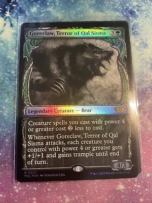 Goreclaw Terror Of Qal Sisma (27/210) MUL NM FOIL • $2.49