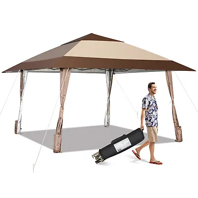 $189.95 • Buy 390x390 Cm Gazebo Pop-Up Marquee Adjustable Outdoor Folding Canopy Tent UPF 50+