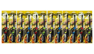 Neon Multi-purpose Refillable Lighters Fireplace Grill Gas Stove BBQ (12 Packs) • $23.99