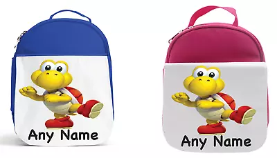 Super Mario Koopa Troopa Personalised Lunch Bag Kids School Insulated Lunch Bag • £14.96