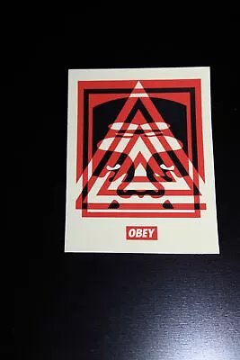 SHEPARD FAIREY - Obey Andre The Giant - Triangle Sticker  • $7.50